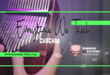 Everytime We Touch Everytime We Touch Kalimba Tabs