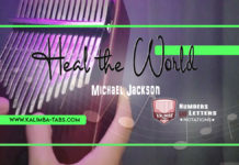 Heal the World Heal the World Kalimba Tabs