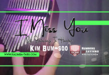 I Miss You / 보고싶다 Ost Stairway To Heaven I Miss You Kalimba Tabs