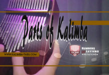Parts of Kalimba