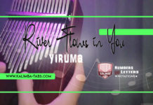 River Flows in You River Flows in You Kalimba Tabs