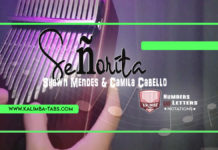 Señorita Señorita Kalimba Tabs